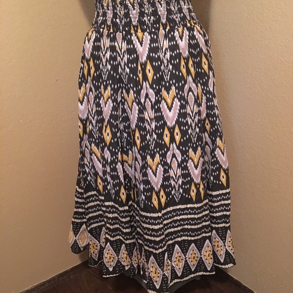 Style & Co Tribal Print Beaded Skirt XL - Picture 1 of 6